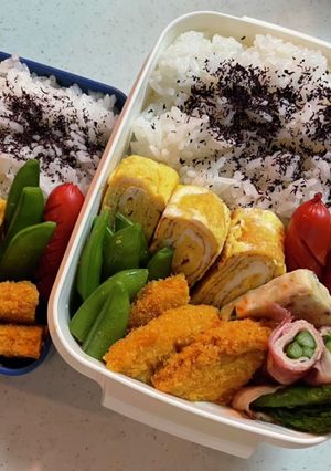 学生弁当(2021.5.18)-レシピのメイン写真