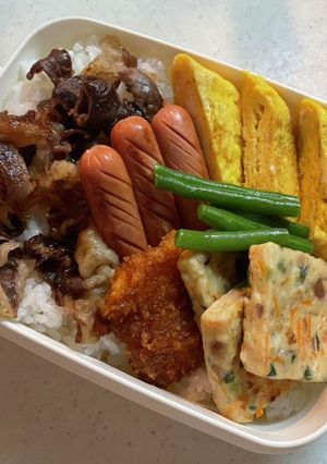 学生弁当(2021.5.20)-レシピのメイン写真