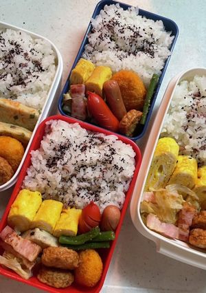 学生弁当(2021.5.25)-レシピのメイン写真