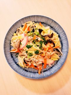 焼きちゃんぽん(太麺皿うどん)-レシピのメイン写真