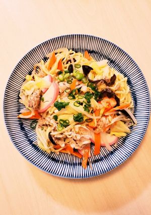 焼きちゃんぽん(太麺皿うどん)-レシピのメイン写真