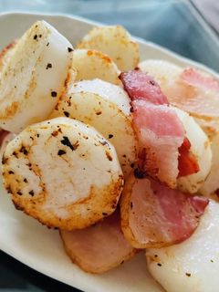 ∞超簡単!長芋とベーコンの炒め物∞-レシピのメイン写真