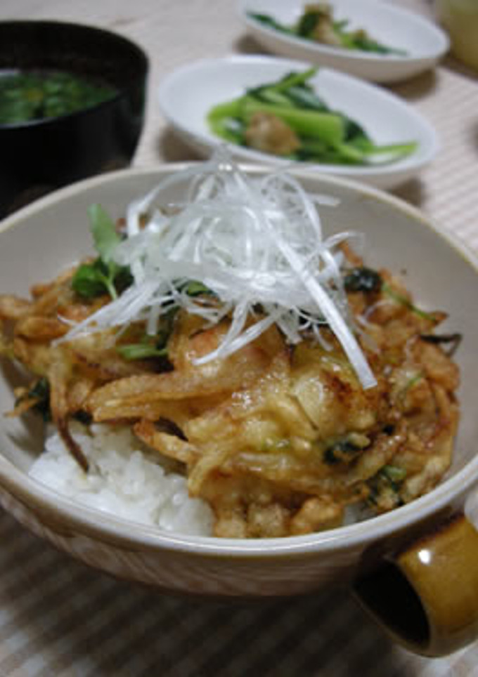 海鮮かき揚げ丼-レシピのメイン写真