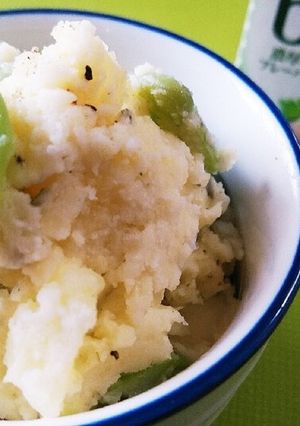 ブルサン　そら豆と新じゃがのサラダ-レシピのメイン写真