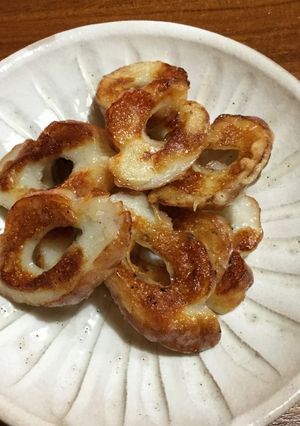 ☆フライパンでパリッとちくわ-レシピのメイン写真