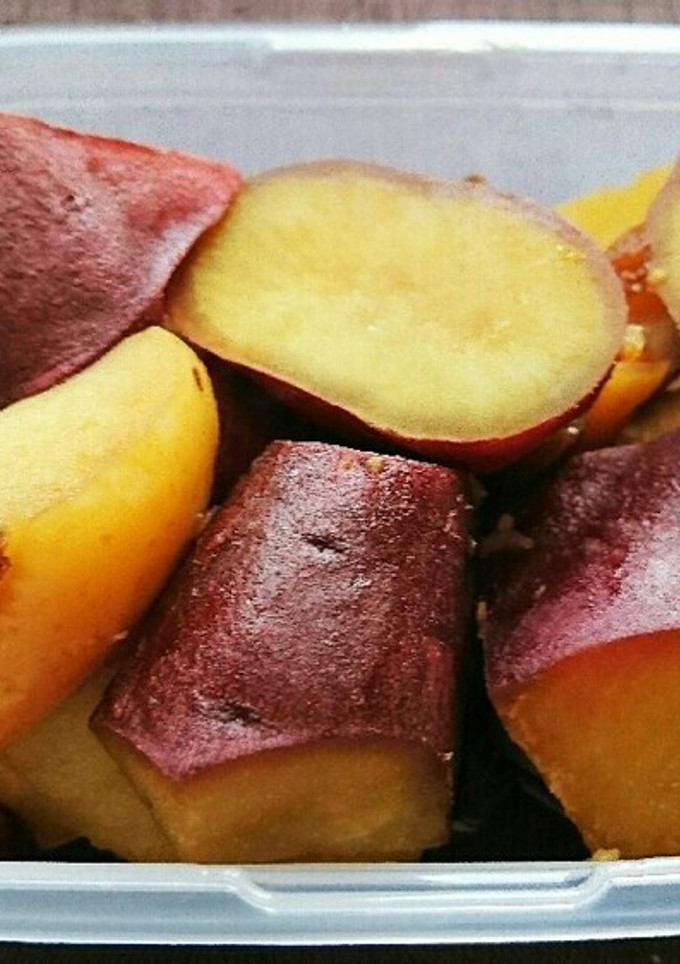 さつまいもとりんごの煮物-レシピのメイン写真