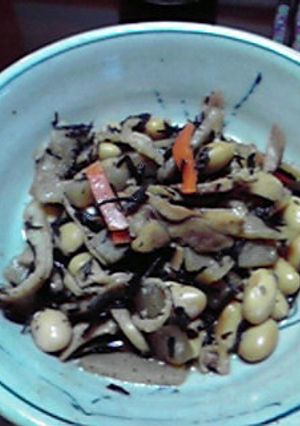 ひじきの煮物に大根まぜまぜ-レシピのメイン写真
