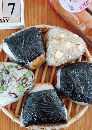 おにぎり弁当 21/5.27-レシピのメイン写真