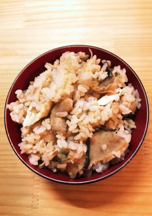 【炊飯器】3分で作れる鶏肉の炊き込みご飯-レシピのメイン写真