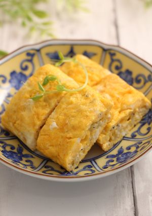 簡単！卵焼き☆うま味しらす-レシピのメイン写真
