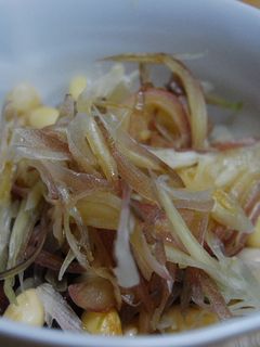 ミョウガと豆の和風サラダ-レシピのメイン写真