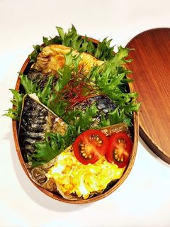 のっけ弁当(鯖の塩焼き)-レシピのメイン写真
