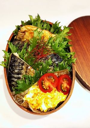 のっけ弁当(鯖の塩焼き)-レシピのメイン写真