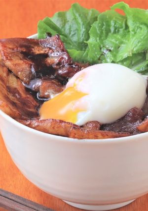 こってりがっつり♪簡単夜ご飯♪豚バラ丼-レシピのメイン写真