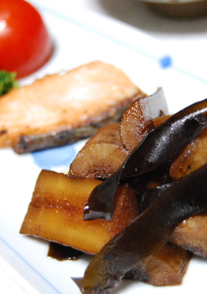 ごぼうと昆布の煮物-レシピのメイン写真