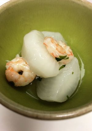 簡単に蕪と海老の優しいとろみ煮-レシピのメイン写真