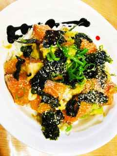 簡単混ぜて乗せるだけ!美味しい✨ポキ丼✨-レシピのメイン写真