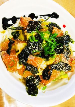 簡単混ぜて乗せるだけ!美味しい✨ポキ丼✨-レシピのメイン写真