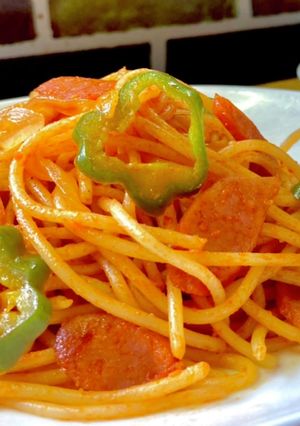 隠し味でより本格！簡単！ナポリタン-レシピのメイン写真