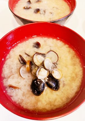 簡単♡ミネラルたっぷりしじみの味噌汁-レシピのメイン写真