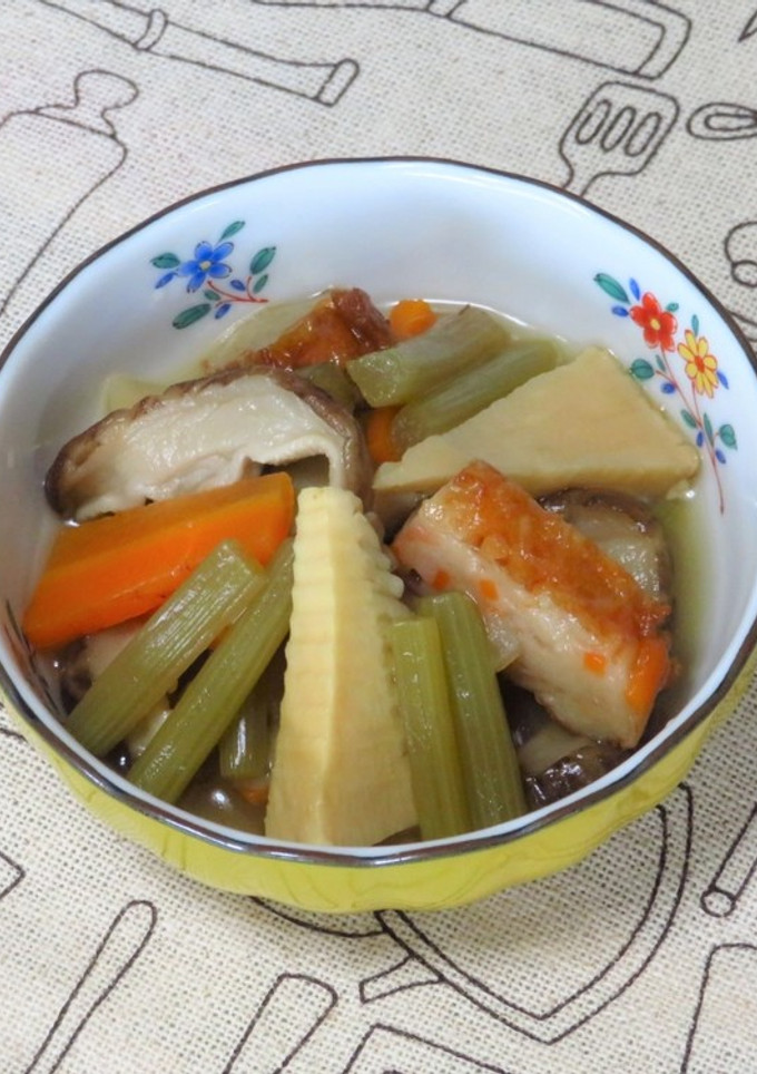 低コレステロール＠ふき＆さつま揚げの煮物-レシピのメイン写真