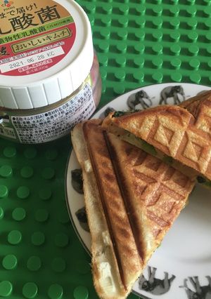 おいしいキムチでホットサンド！-レシピのメイン写真