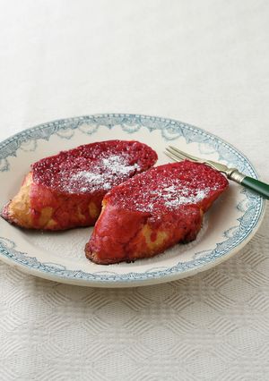 ビーツのフレンチトースト-レシピのメイン写真