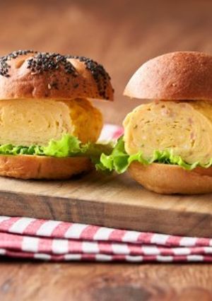 乳酸菌入ブランパンの厚焼き玉子サンド-レシピのメイン写真