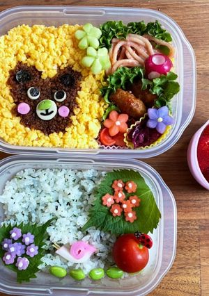 小学校のお弁当（2021.5）-レシピのメイン写真