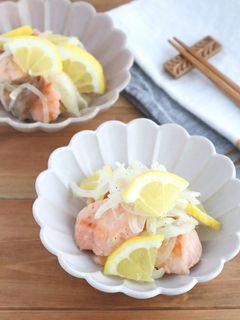 さっぱり☆鮭のうま塩レモンマリネ-レシピのメイン写真