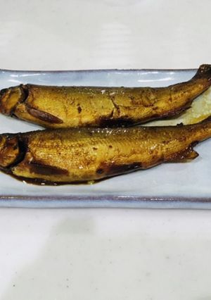 鮎の甘露煮 圧力鍋使用して!-レシピのメイン写真