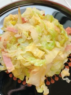 キャベツとベーコン炒め-レシピのメイン写真