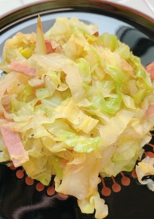 キャベツとベーコン炒め-レシピのメイン写真