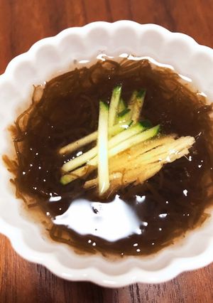 もずく酢-レシピのメイン写真