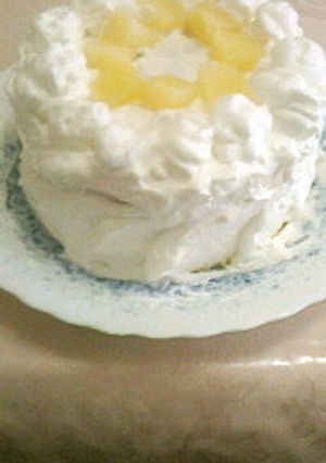 １５ｃｍのデコレーションケーキのレシピ-レシピのメイン写真
