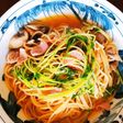 アヒージョの残りオイルのパスタ