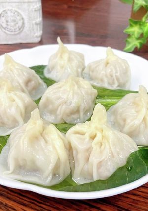 江戸菜入り小籠包-レシピのメイン写真