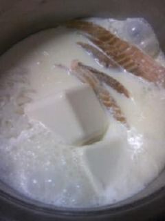 ○●豆乳鮭野菜鍋●○-レシピのメイン写真