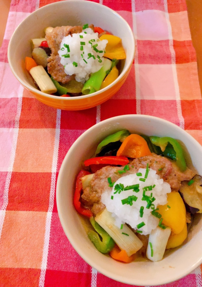 豚肉の揚げ浸し-レシピのメイン写真