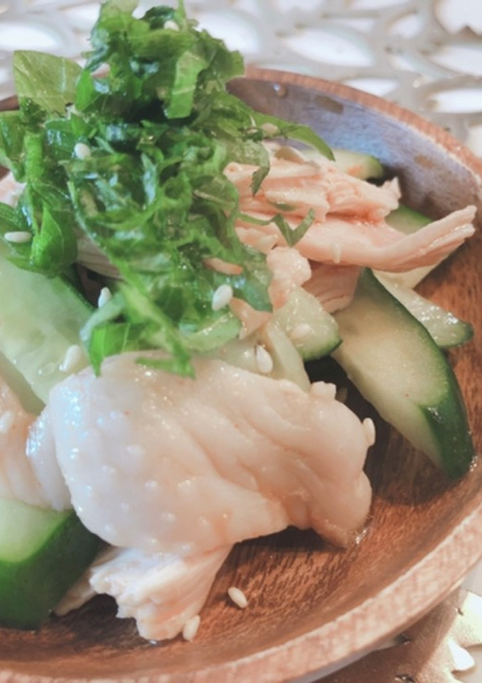 鶏むね肉ときゅうりの旨辛あえ-レシピのメイン写真