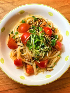 韓国風コチュチャンチトマト冷やしうどん!-レシピのメイン写真