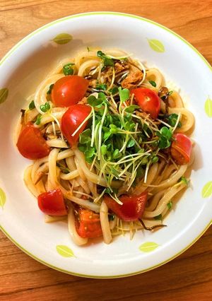 韓国風コチュチャンチトマト冷やしうどん!-レシピのメイン写真