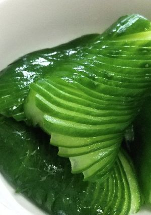 蛇腹きゅうりの浅漬け-レシピのメイン写真