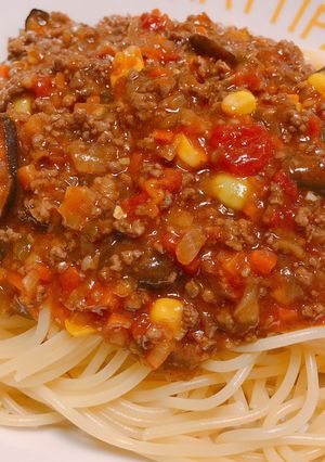 まるであの味！ミートソースパスタ-レシピのメイン写真