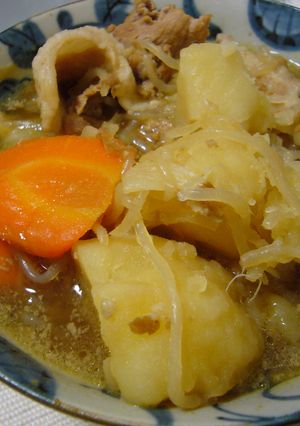 圧力鍋とめんつゆで簡単♪～肉じゃが～-レシピのメイン写真