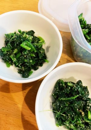 ほうれん草の胡麻和え-レシピのメイン写真