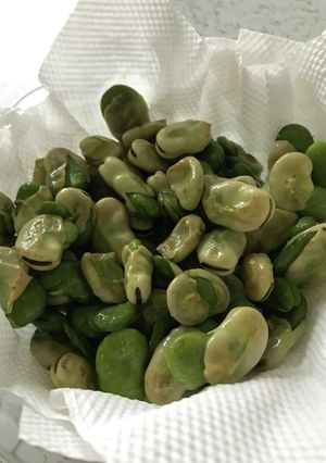 そら豆のごま油炒め-レシピのメイン写真