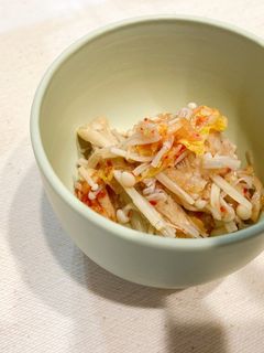 あと一品!!えのきおろしキムチ-レシピのメイン写真