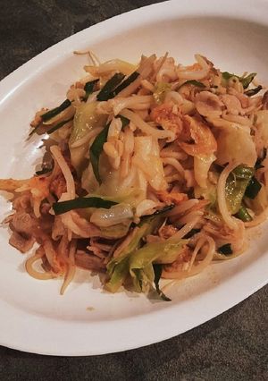 トップ10入キムチたっぷり極旨野菜炒め-レシピのメイン写真