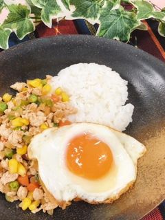 ベジ♪ガパオライス-レシピのメイン写真